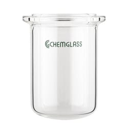Chemglass Life Sciences Chemglass Reaction Vessel, 100 mL, Shallow Dish
