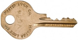 MSC Master Lock CNTLKEY V-614 Steel Combination Lock, Quantity: Each of