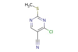 eMolecules​ 4-chloro-2-(methylsulfanyl)pyrimidine-5-carbonitrile | Pharmablock