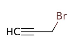 eMolecules​ Propargyl bromide (80% wt.in toluene) contains 0.3% magnesium oxide as stabilizer | 106-96-7 | MFCD00000241 | 25g