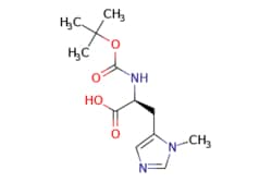 eMolecules​&nbsp;61070-22-2 | Boc-his(3-me)-oh | Combi-Blocks | MFCD00076945 | 269.301 | C12H19N3O4 | 98.000 | Cn1cncc1C[C@H](NC(=O)OC(C)(C)C)C(O)=O | 1g | 232315317
