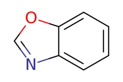 eMolecules​&nbsp;Benzoxazole | Ambeed | 273-53-0 | MFCD00005765 | 119.123 | C7H5NO | 98.000 | c1nc2ccccc2o1 | 25g | 525136227