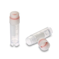 Alkali Scientific CellPro™ 1.2mL Cryovial, Internally Threaded Cap, Self Standing, Sterile, 500/cs