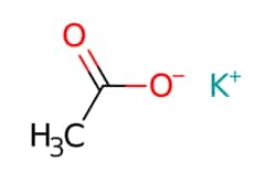 eMolecules​&nbsp;127-08-2 | Potassium acetate | Combi-Blocks | MFCD00012458 | 98.142 | C2H3KO2 | 98.000 | [K+].CC([O-])=O | 100g | 290686771