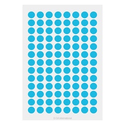 GA International&nbsp;Cryogenic Color Dots for Tops of 0.5 mL & 1.5 mL Microtubes 0.354