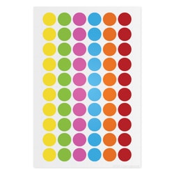 GA International&nbsp;Cryogenic Multi Color Labels for 1.5 mL Microtubes 0.5