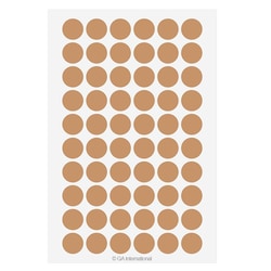 GA International&nbsp;Cryogenic Color Dots for Tops of Microtubes 0.5
