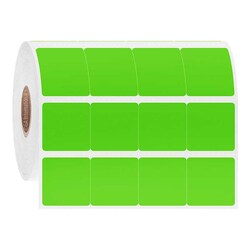 GA International Paper Labels for Thermal-Transfer Printers 0.9375" x 0.9375"