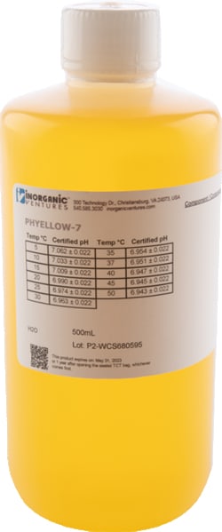 Inorganic Ventures&nbsp;YLW KH2PO4/NAOH BUFFER