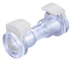 Chemglass Life Sciences MPC Body x MPC Back-to-Back Body Adapter - Polycarbonate