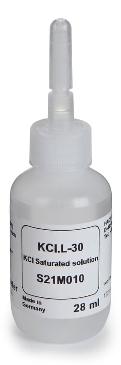 Hach Company Hach Saturated Potassium Chloride (KCl) Solution, 30 mL (S21M010),