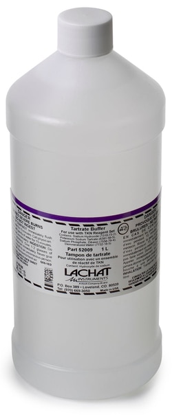 Hach Company&nbsp;Tartrate Buffer Solution, 1 L (Lachat reagent for TKN FIA)