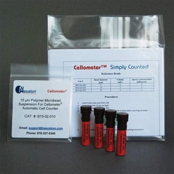 Revvity Health Sciences Inc 15 Âµm Polystyrene beads in Trypan blue solution,