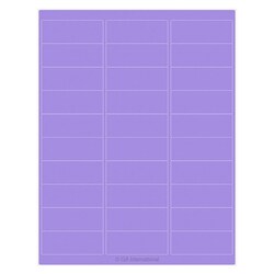 GA International Removable Cryogenic Labels for Laser Printers 2.63" x