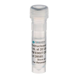 LGC GENOMICS LLC&nbsp;(Lucigen) Exonuclease I, 20,000 U @ 20 U/LAn exonuclease that digests single-stranded DNA but not double-stranded DNA, in a 3' to 5' direction.