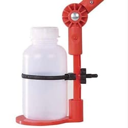 Cole-Parmer Burkle 5354-4100 Bottle holder, PP/PA, up to 88 mm bottles
