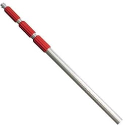 Cole-Parmer Burkle 5355-0600 Telescoping rod, aluminum, 65; 120 cm; 4 rods,