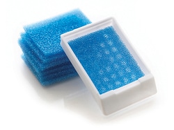 Electron Microscopy Sciences&nbsp;Biopsy Pads are made of a thin non-stick foam that allows for optimal fluid transfer with virtually no carryover. The pressure on your biopsy is greatly reduced, resulting in fewer artifacts.