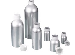BURKLE INC Aluminium bottle, UN, AL 99.5, 20.29 oz. (600 ml) with cap,