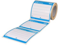 BURKLE INC close-it maxi control seal, 5.91x5.91 in. (150x150 mm), blue,