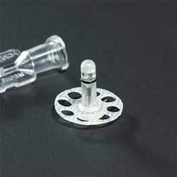 Instech Vascular Access Button for mouse, 1ch o-ring, silicone mesh with