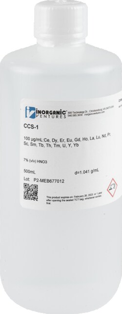 Inorganic Ventures 100 PPM STD RARE EARTH 500ML