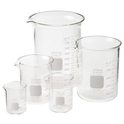 Chemglass Life Sciences&nbsp;Chemglass 250 mL Beaker, Low Form (Griffin), Pyrex, Double Scale