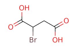 eMolecules​&nbsp;Bromosuccinic acid | Combi-Blocks | 923-06-8 | MFCD00004213 | 196.984 | C4H5BrO4 | 96.000 | OC(=O)CC(Br)C(O)=O | 25g | 517083201