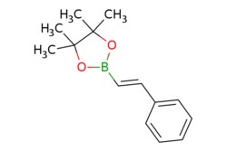 eMolecules​&nbsp;E-Phenylethenylboronic acid, pinacol ester | Combi-Blocks | 83947-56-2 | MFCD03453666 | 230.110 | C14H19BO2 | 98.000 | CC1(C)OB(OC1(C)C)\C=C\c1ccccc1 | 5g | 117544689