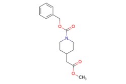 eMolecules​&nbsp;4-Methoxycarbonylmethyl-piperidine-1-carboxylic acid benzyl ester | Combi-Blocks | 170737-53-8 | MFCD02179006 | 291.347 | C16H21NO4 | 95.000 | COC(=O)CC1CCN(CC1)C(=O)OCc1ccccc1 | 25g | 335360178