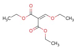 eMolecules​&nbsp;Ethyl ethoxymethylene malonate | Oakwood Chemical | 87-13-8 | MFCD00009148 | 216.233 | C10H16O5 | 98.000 | CCOC=C(C(=O)OCC)C(=O)OCC | 500g | 537687906