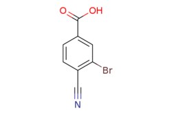 eMolecules​&nbsp;3-Bromo-4-cyanobenzoic acid | Combi-Blocks | 58123-69-6 | MFCD09261042 | 226.029 | C8H4BrNO2 | 96.000 | OC(=O)c1ccc(C#N)c(Br)c1 | 1g | 457916591