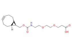 eMolecules​&nbsp;endo-BCN-PEG2-acid | Broadpharm | 1993134-72-7 |  | 353.415 | C18H27NO6 | 0.000 | OC(=O)CCOCCOCCNC(=O)OC[C@@H]1[C@@H]2CCC#CCC[C@H]12 | 50mg | 208940035