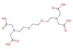 eMolecules​&nbsp;67-42-5 | ETHYLENEBIS(OXYETHYLENENITRILO)TETRAACETIC ACID | AstaTech | MFCD00004291 | 380.350 | C14H24N2O10 | 98.000 | OC(=O)CN(CCOCCOCCN(CC(O)=O)CC(O)=O)CC(O)=O | 25g | 718059877
