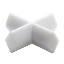 Chemglass Life Sciences&nbsp;Chemglass X-Shaped PTFE Magnetic Stir Bar, 10 x 5 mm, Pack of 100 - For Magnetic Stirrers