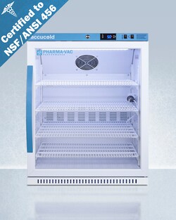 Felix Storch Inc ACCUCOLD 6 Cu.Ft. ADA Height Vaccine Refrigerator, Certified