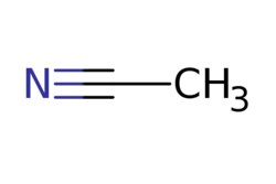 eMolecules​&nbsp;Acetonitrile | Oakwood Chemicals | 75-05-8 | MFCD00001878 | 41.053 | C2H3N | 99.000 | CC#N | 2.5l | 480125043