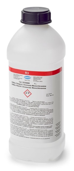 Hach Company&nbsp;Hach 5500sc Ammonia Monochloramine Reagent 3, 1 L - for 5500sc AMC analyzer