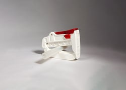 Accuflow Systems&nbsp;Saint-Gobain Pure-Fit TCL Tube Clamp, PVDF, 3/4 to 2 In