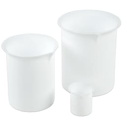 Accuflow Systems&nbsp;Saint-Gobain Chemware Beaker, PTFE, Griffin Low Form, 250 mL