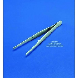Accuflow Systems&nbsp;Saint-Gobain Forceps, PTFE Coated, Nickel-Plated Steel, 115 mm