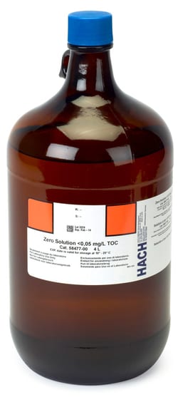 Hach Company Hach Zero Solution Less Than 0.05 mg/L TOC, 4 L, Quantity: