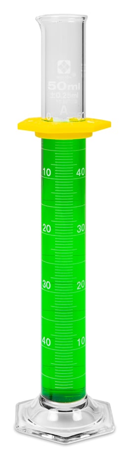 Vee Gee Scientific, Inc. Cylinder, Graduated , Class A, 50 mL, Quantity: