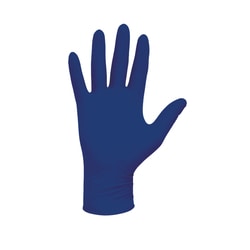 Marathon LS Halyard PUREZERO Marin Blue Nitrile Exam Glove 6 mil, Medium,