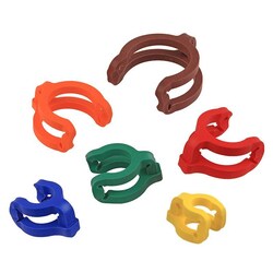 Chemglass Life Sciences&nbsp;Chemglass PTFE Clamp for 24/40 Standard Taper Joint, Green