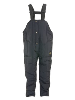 0385R Regular Navy Large Iron Tuff High Bib Overall
