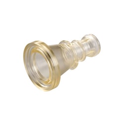 Chemglass Life Sciences&nbsp;Chemglass 1-1/2 in Sanitary Non-Valved MPC Coupling Insert, Polysulfone, 25 per pack