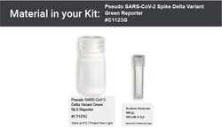 Montana Molecular Pseudo SARS-CoV-2 Delta Variant Green Reporter - 5mL,