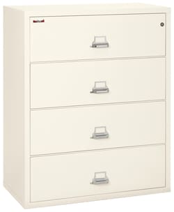 Fire King Security Group File Resistant File Cabinet - 4 Drawer Lateral