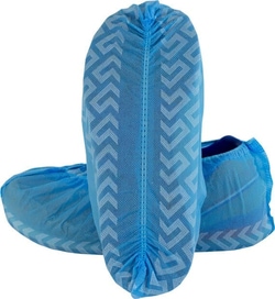 American Protective Products LLC Blue XL Polypro Shoe Cover w/ Anti-Skid 300 Per Case